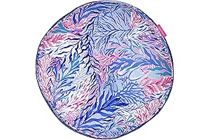 lilly pulitzer pillow: Kaleidoscope Coral Decorative Pillow