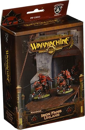 Privateer Press Warmachine: Khador Iron Fang Uhlan Unidad Caja Modelo Kit