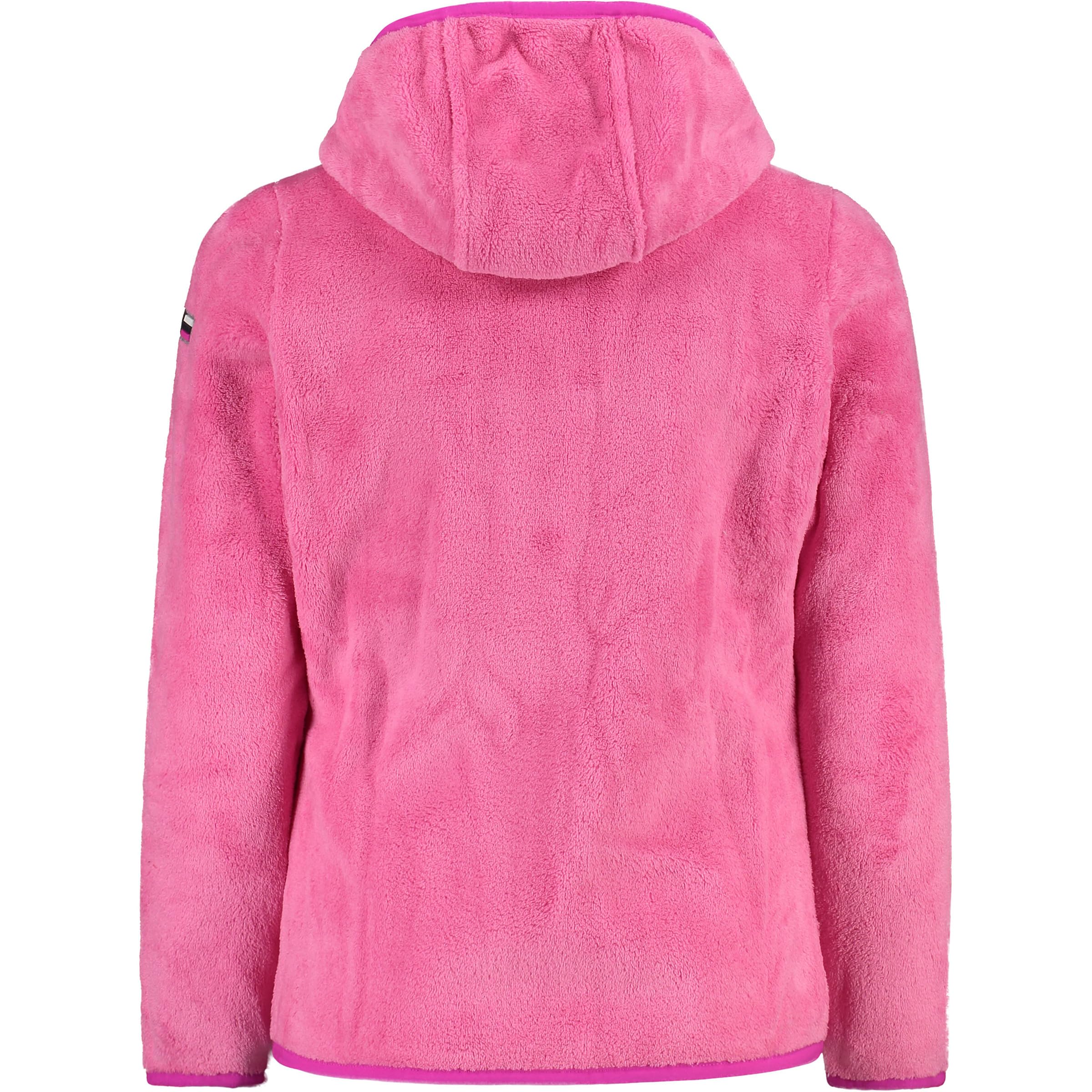 CMP Giacca Da Bambina In Pile Highloft Con Cappuccio Fisso Giacca da bambina in pile Highloft con cappuccio fisso Unisex - Bambini e ragazzi