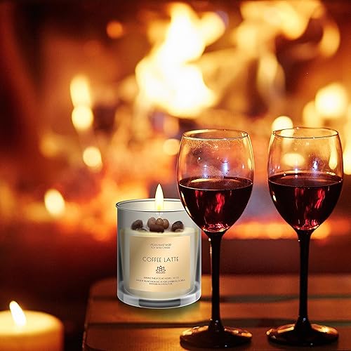 Miniatura 13 de Vela de cera de soja natural hecha en Estados Unidos en tarro de vidrio Velas de soja perfumadas de naranja brasileña de lujo Fresca y alegre