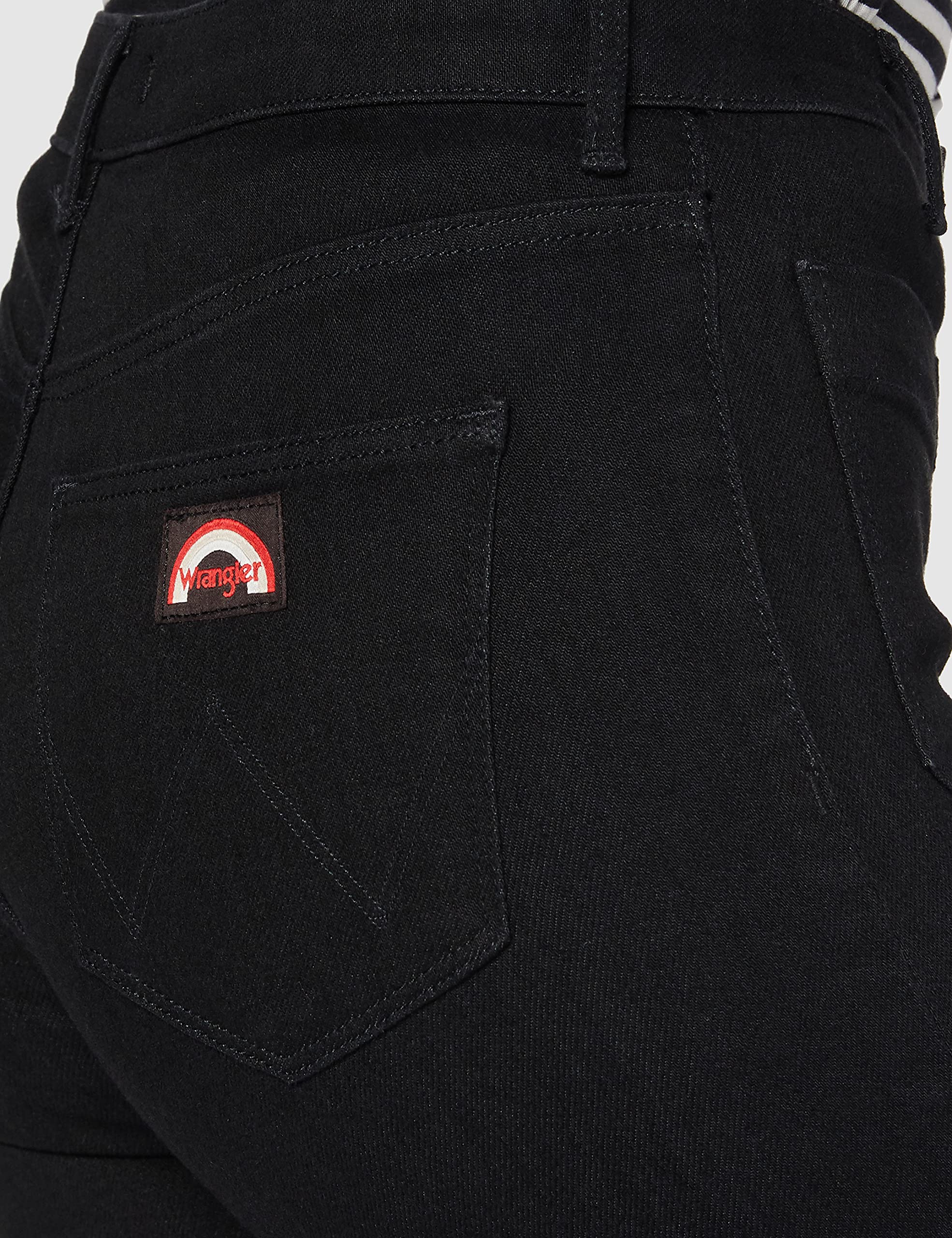Wrangler Flare, Jean évasé Femme, Noir (Retro Black 111), W26/L32 (Taille fabricant: 26/32)