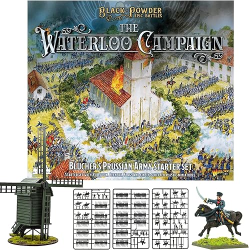 Wargames Delivered Warlord Games Black Powder War - Juego de infantería de línea rusa 1809 - 1814 soldados de juguete de mesa de guerra