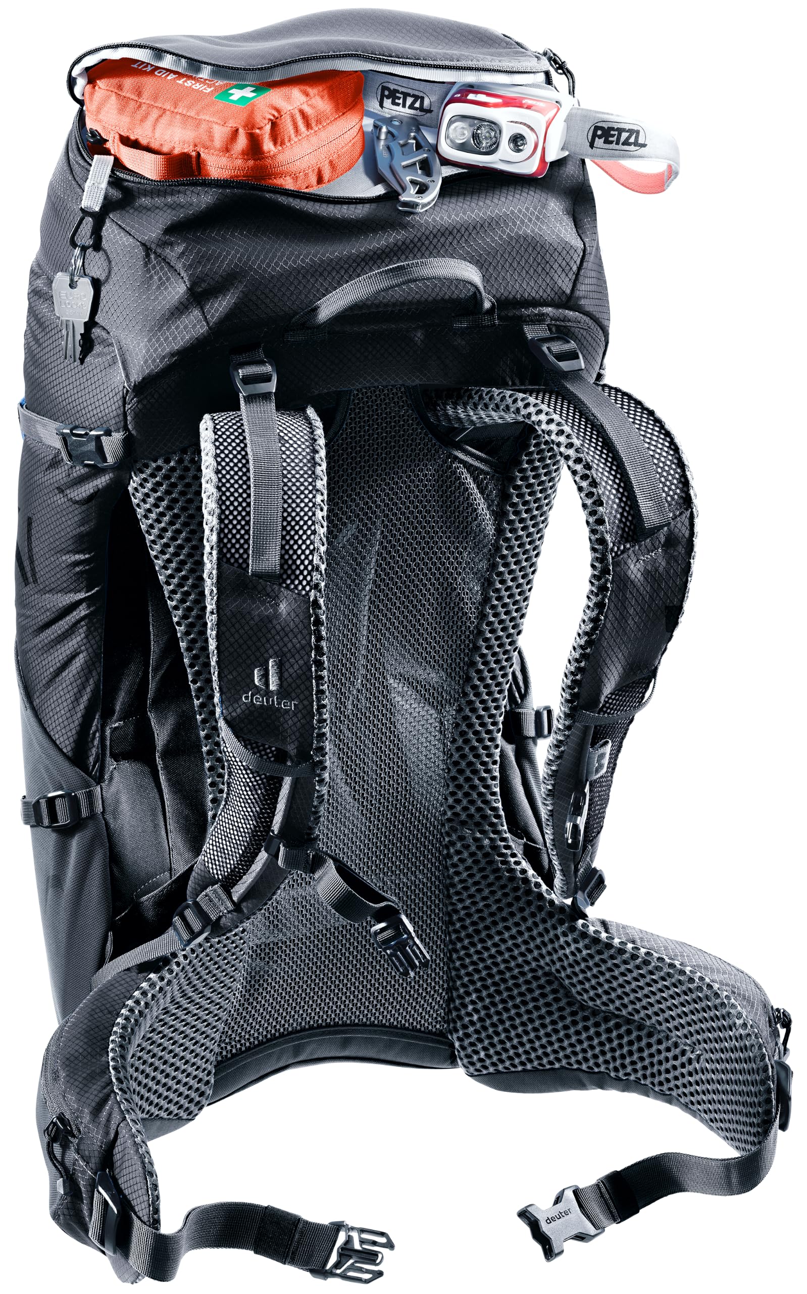 deuter Futura 26 Zaino da trekking con schienale in rete e copertura antipioggia