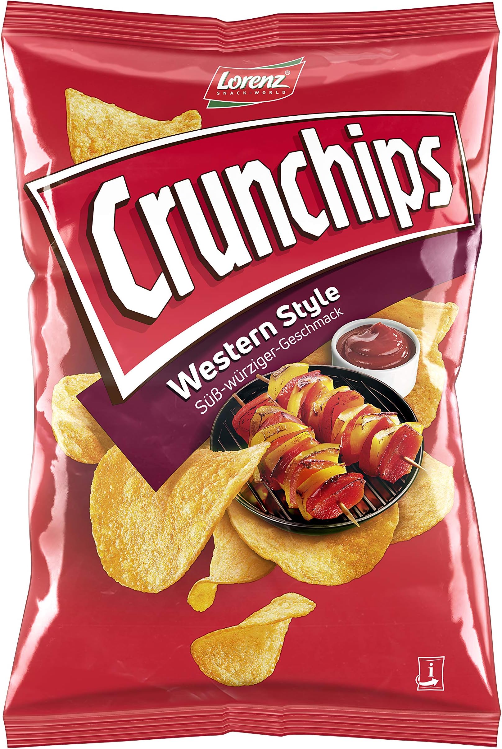 Lorenz Crunchips Western Style 200g