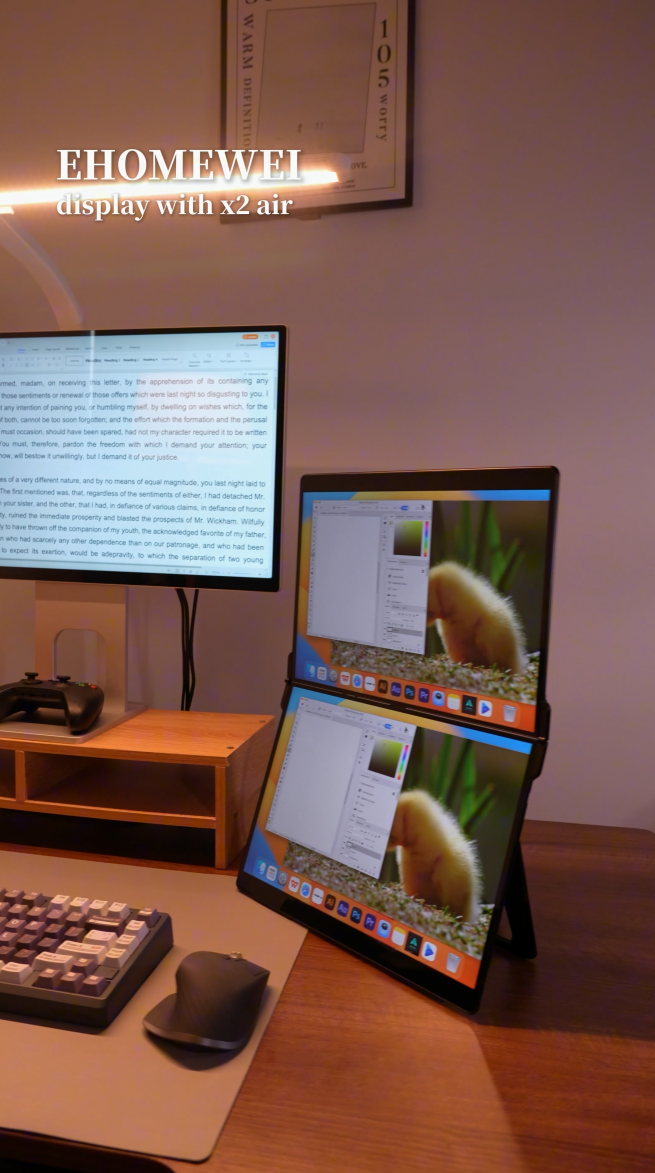 Amazon.com: EHOMEWEI X2 Air 2.5K Portable Dual Touchscreen Monitor