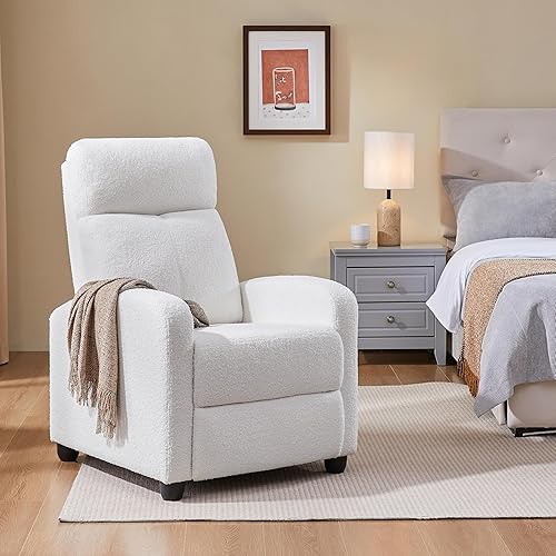 Miniatura 122 de Yaheetech Silla reclinable de cuero de 2 asientos, sofá moderno para sala de estar, cine en casa, color negro Negro -,Beige,Marrón,Gris,Beige