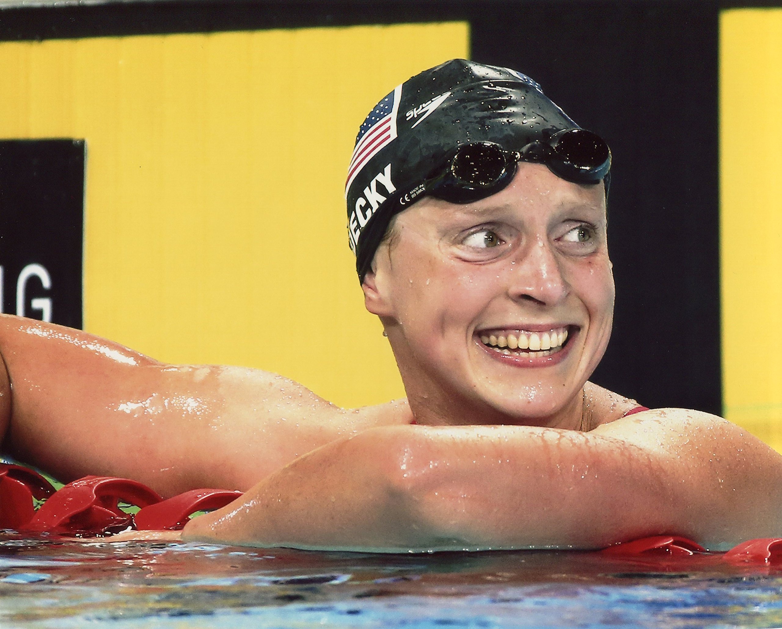 Katie Ledecky USA Olympic Swimming 8X10 Sports Action Photo (BB)