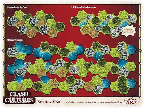 Miniatura 6 de Clash of Cultures: Monumental Edition | Board Game WizKids - Nueva edición