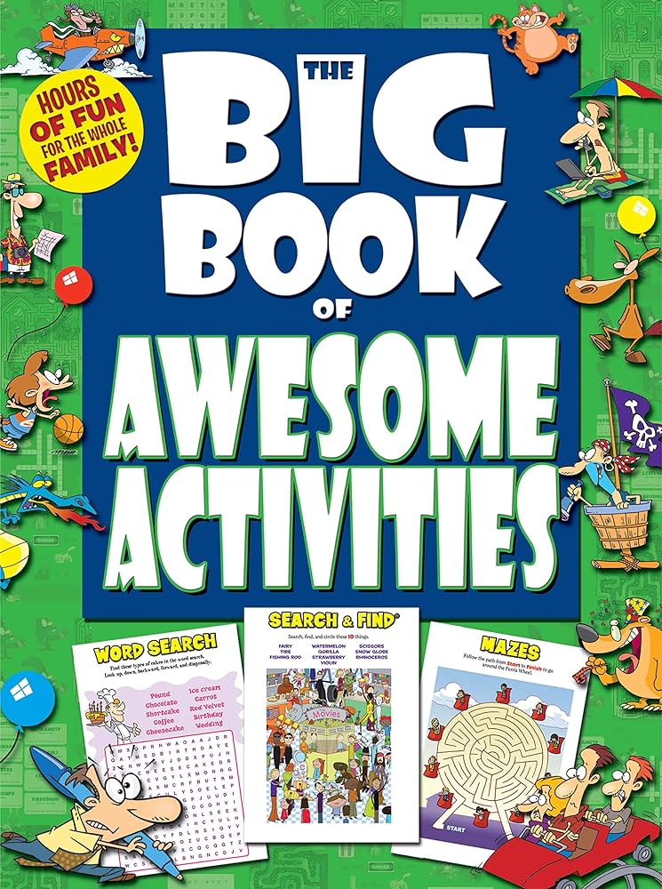 The Big Book of Awesome Activities-From Search & Finds and