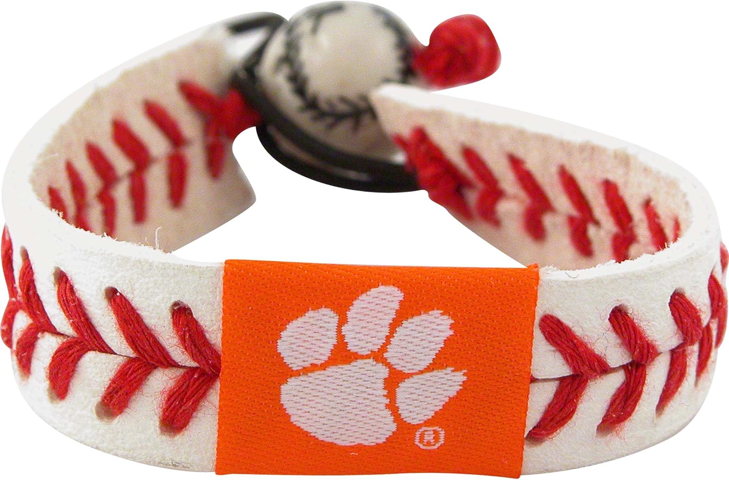 Clemson Tigers Classic Baseball Bracelet Sports Fan