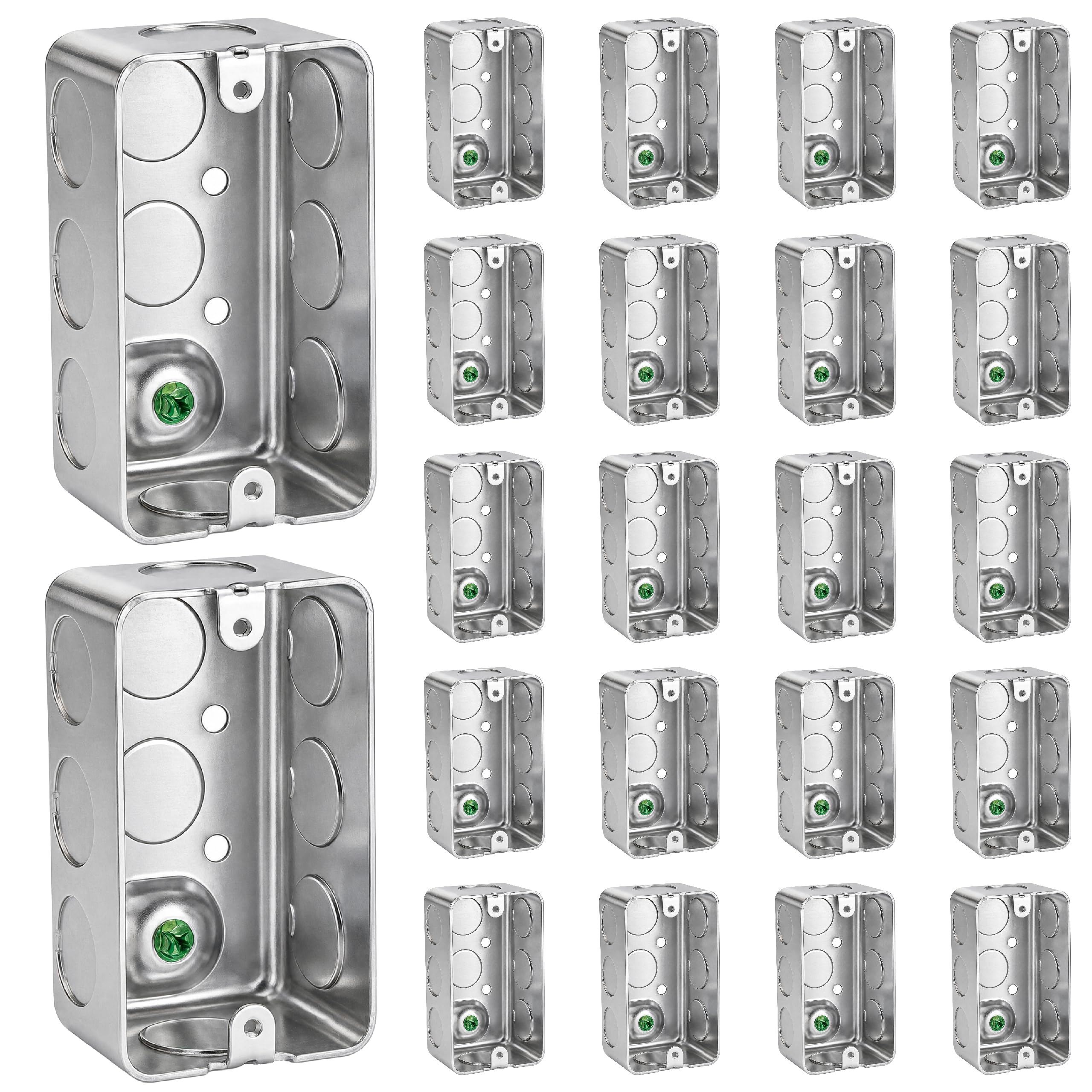 Heavy-Duty Electrical Junction Boxes - 10 Pack -8 Heavy-Duty Electrical Junction Boxes - 10 Pack -8