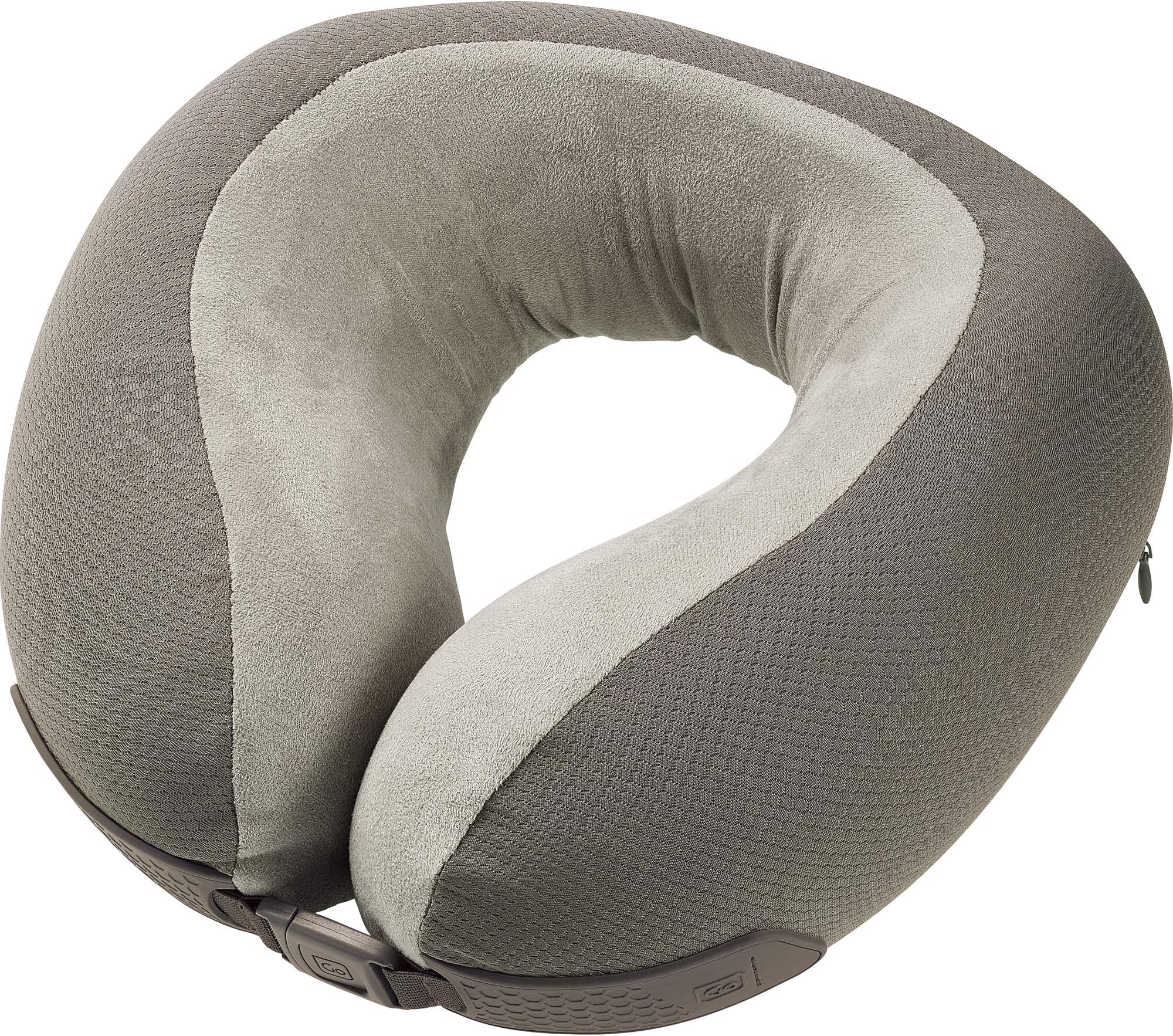 Go Travel Super Supportive & Ergonomic Memory Foam Dreamer Travel Neck Pillow (Grey)