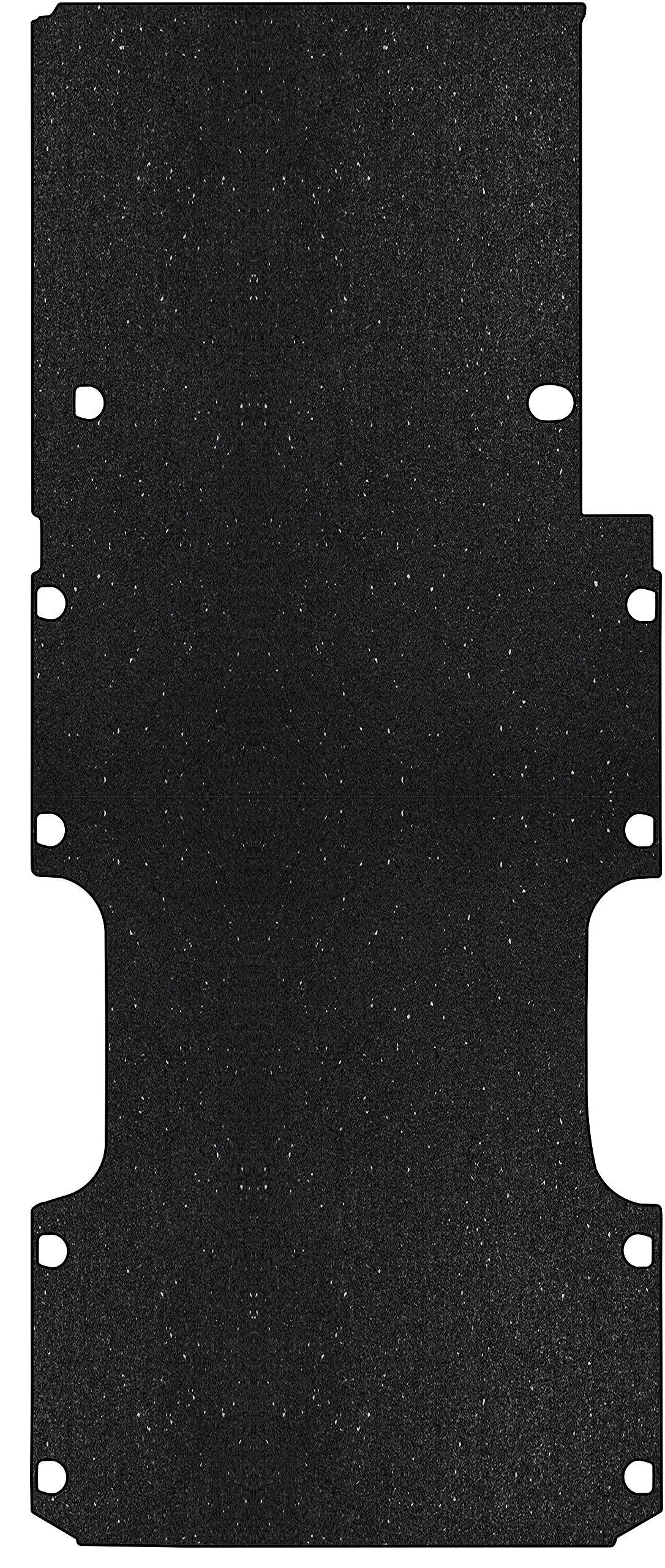 3-teilige aruma® Antirutschmatte Laderaummatte, kompatibel für Mercedes Benz Sprinter, Langer Radstand L3, Schiebetür rechts, original Zurrösen nutzbar Baujahr 2006