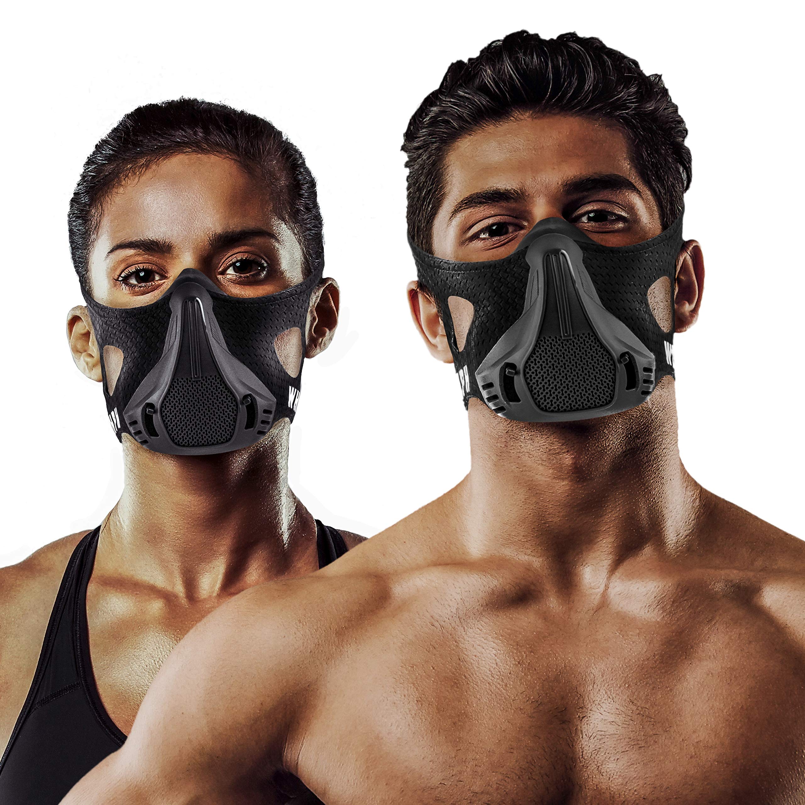Training Mask | 25 Levels Workout High Altitude Elevation Simulation Sport Oxygen Air Women Men for Gym, Cardio, Fitness, Running, Endurance, Resistance, HIIT (Small)