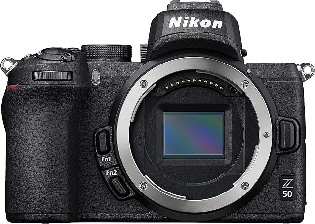 Nikon Z50 Body Mirrorless Camera (209-point Hybrid AF, High speed image processing, 4K UHD movies, High Resolution LCD Monitor) VOA050AE
