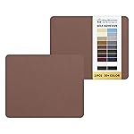 KING MOUNTAIN Canvas Repair Patch 9 x11 Inch 2 Pcs Self-Adhesive Waterproof Fabric Patch for Sofas, Tents, Furniture,Tote Bags, Car Seats (Brown)