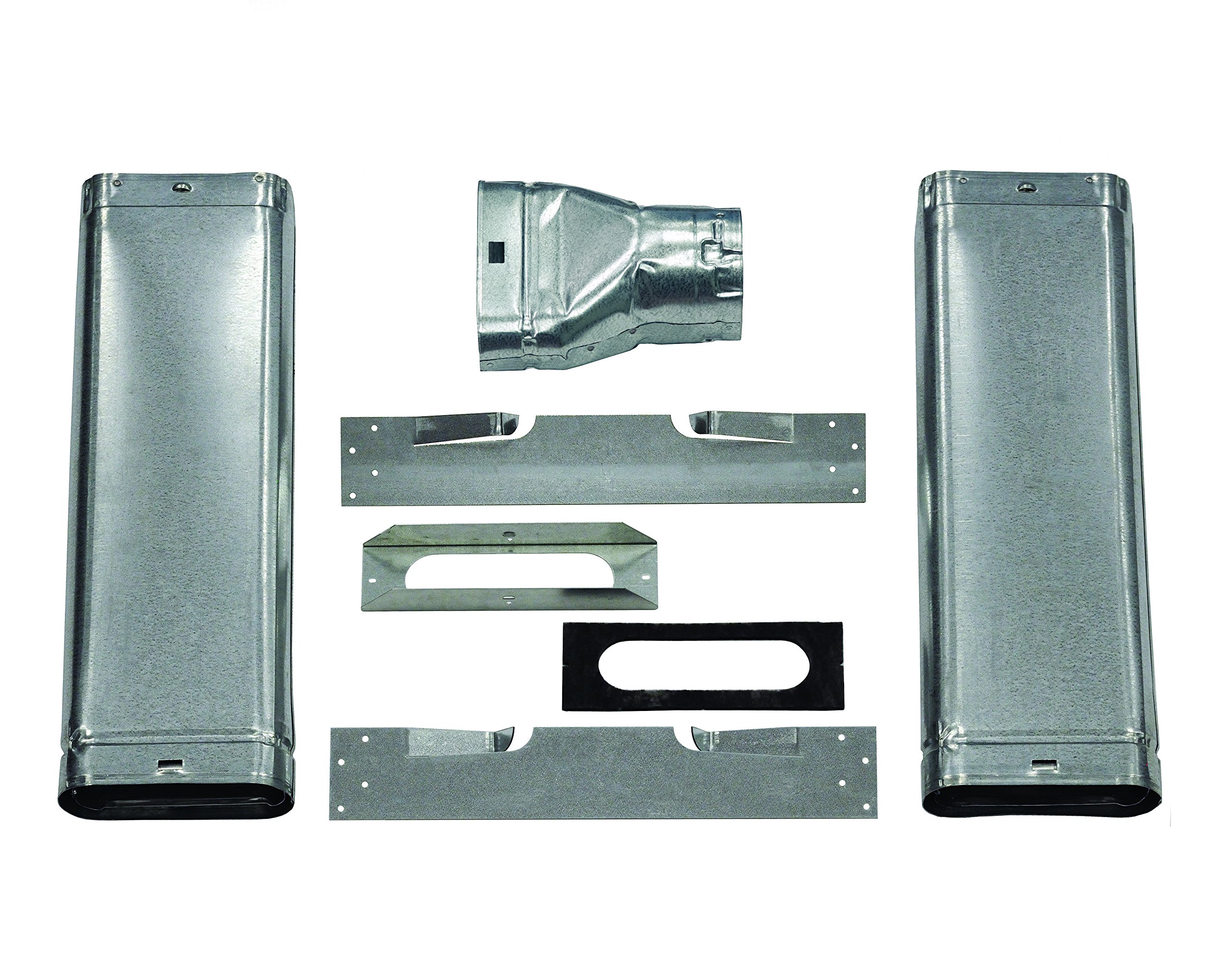 Williams Furnace Company Williams 9929 Starter Kit Includes: Hold Spacer  Plates, Oval to Round Adapter, (2) 4 ovalpipe in 2' Lengths use for Top- Vent heaters - Amazon.com