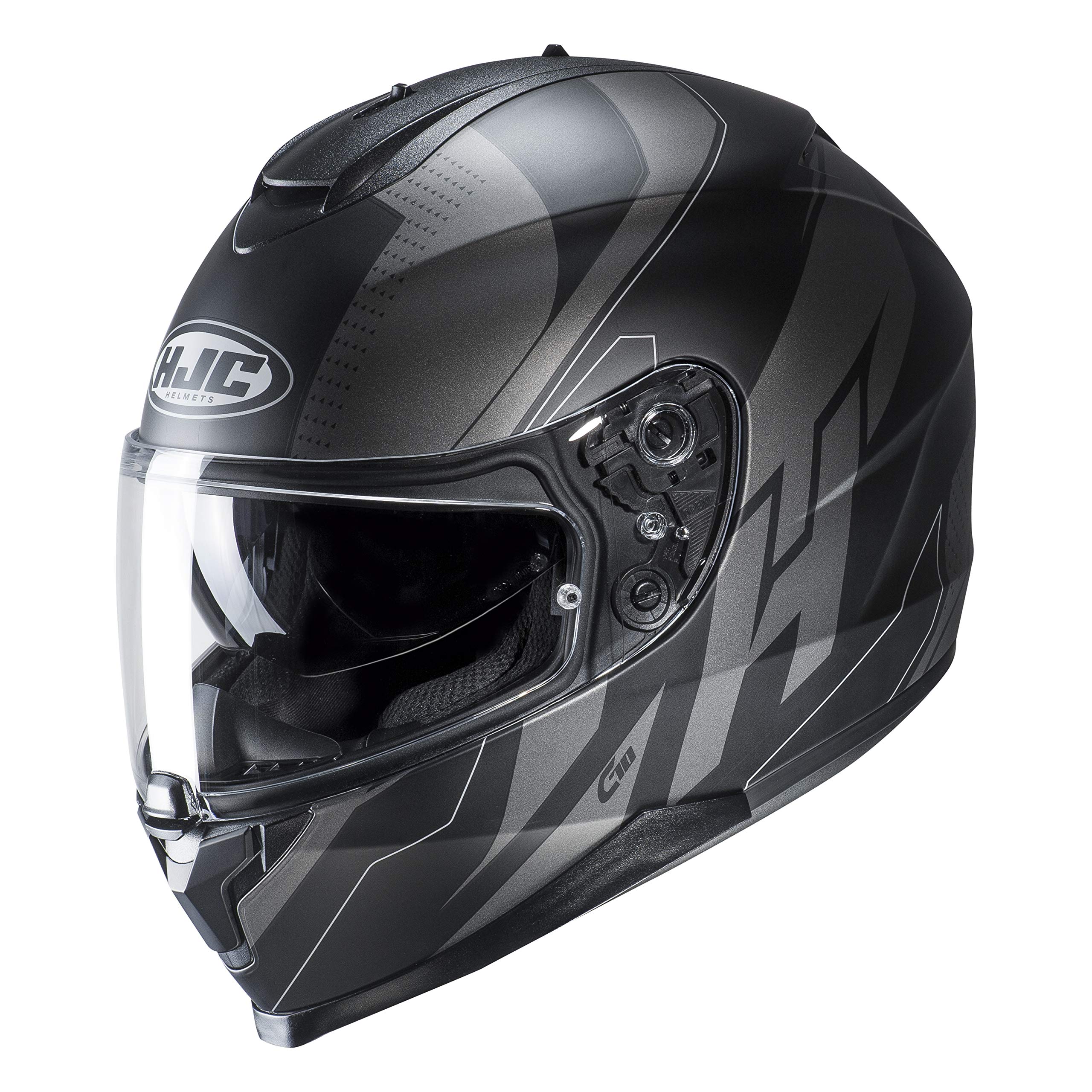 C70 Boltas Full Face Motorcycle Helmet with HJ-20M Pin-lock Shield, DOT Approved (MC5SF, Medium)