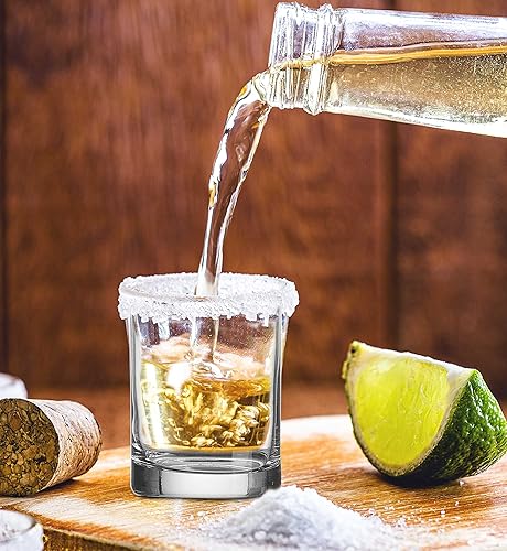 Miniatura 2 de Palais Essentials Dining Decor - Vasos de chupito, 6 piezas de tequila, whisky, vodka, brandy, juego de vasos de bourbon (tiradores de 2 onzas,