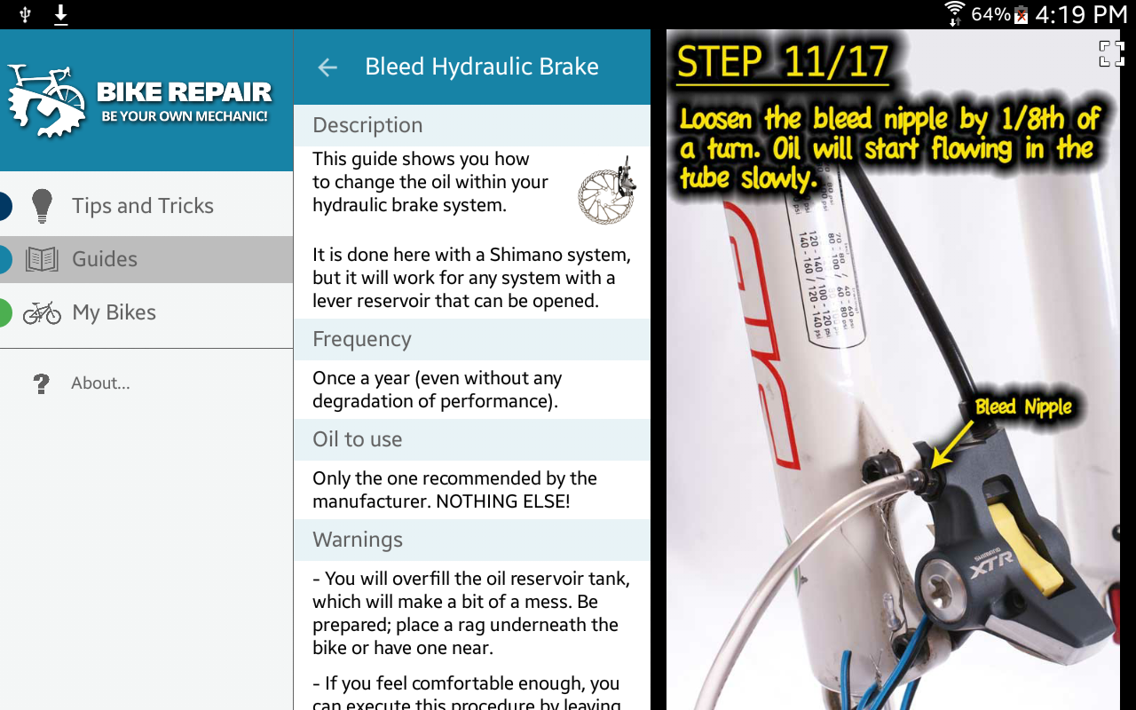 Bike Repair App on Amazon Appstore