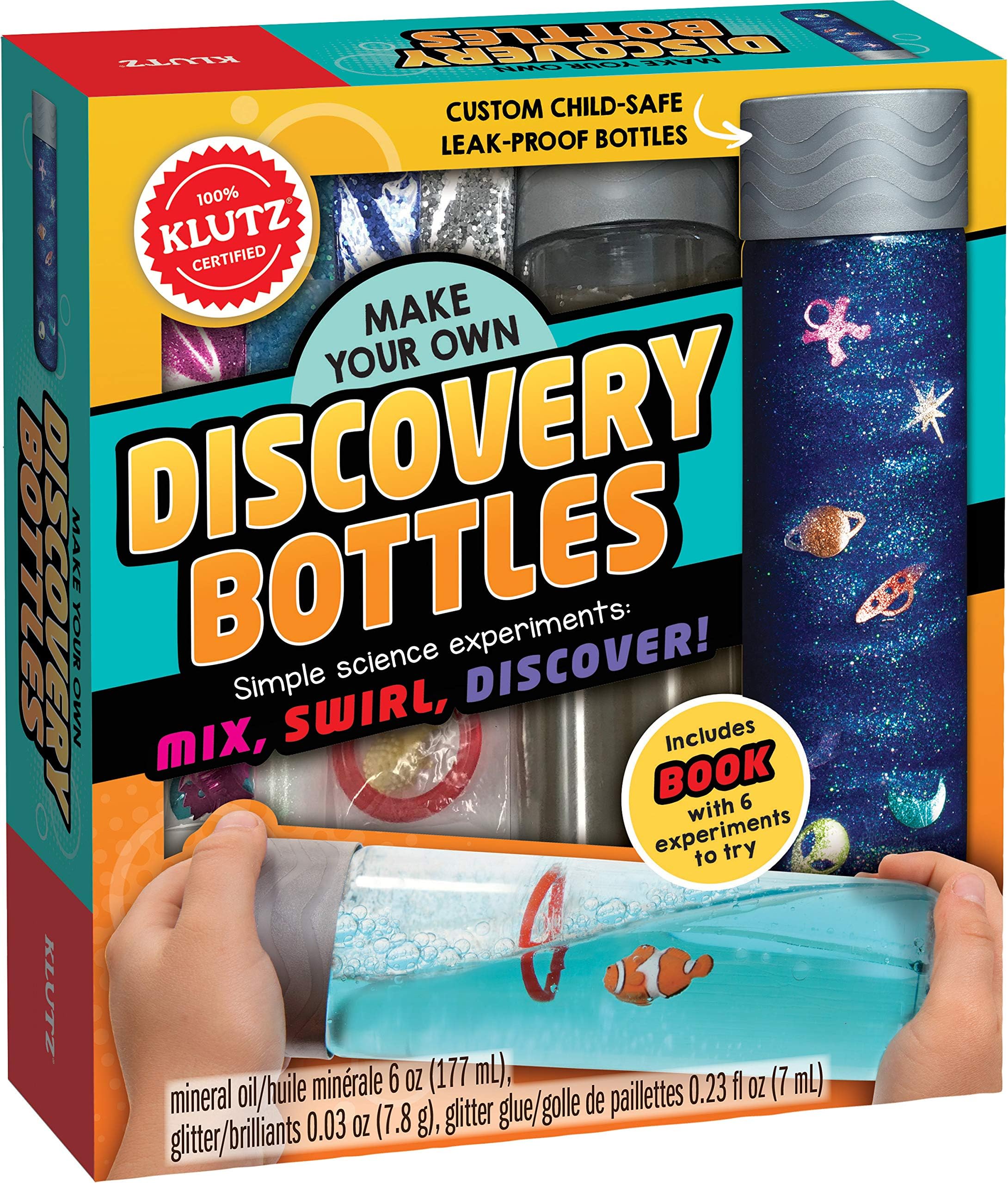 Scholastic Klutz Make Your Own Discovery Bottles Science Kit for Children