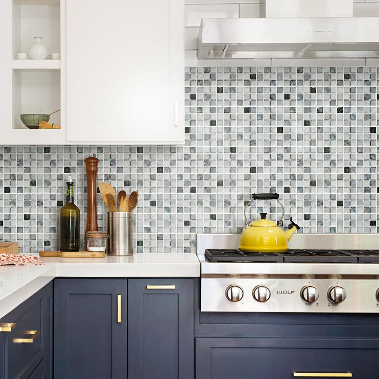 Best Deal 🛒 BEAUSTILE Decorative Tile Stickers Peel Stick Backsplash Fire Retardant Tile Sheet (Monocrome) (10, 12.2 x 12.2) Up To 50% OFF BEAUSTILE Decorative Tile Stickers Peel Stick Backsplash Fire Retardant Tile Sheet (Monocrome) (10, 12.2 x 12.2)