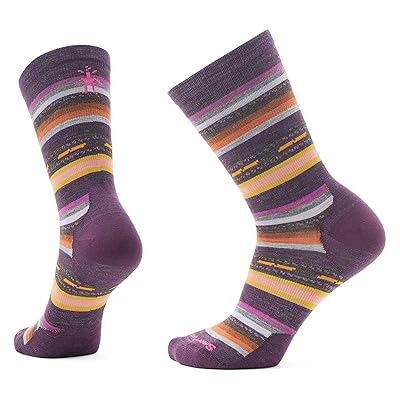 Smartwool Everyday Margarita Crew Socks Knee High Socks Shoes Wild Salmon