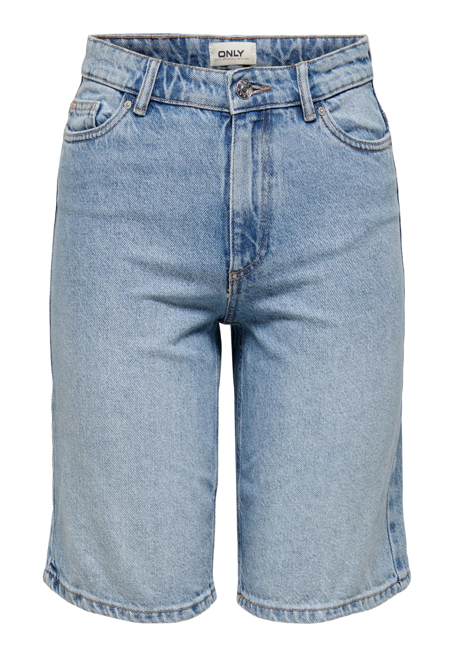 ONLY Female Jeans-Shorts ONLSONNY Hohe Taille Normal geschnitten Shorts | Denim shorts