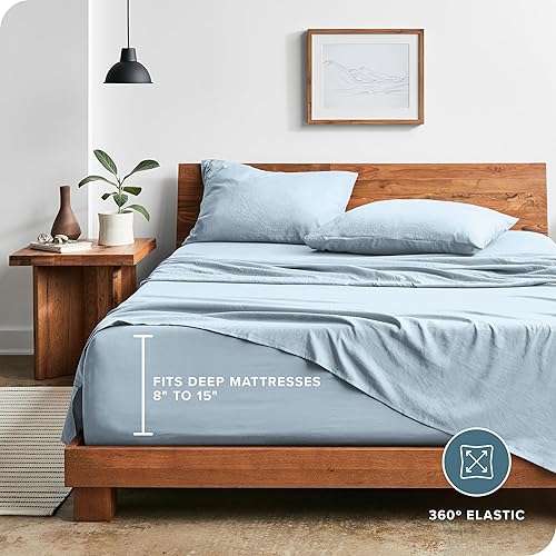 Miniatura 4 de Bare Home Juego de sábanas de primera de microfibra ultrasuave