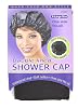 Annie X-large Double Lined Shower Cap Waterproof Black #4407