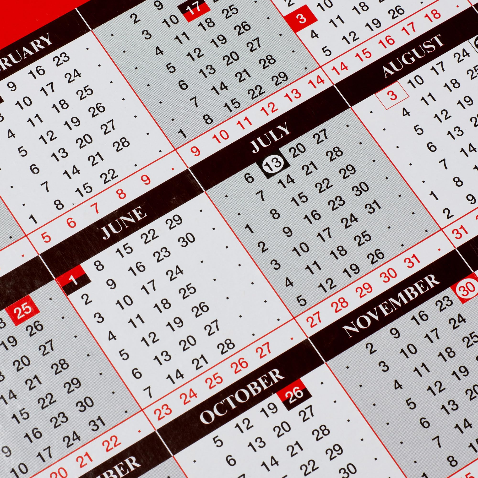 Custom Photo 2026 Calendar With Wooden Stand: Personalized