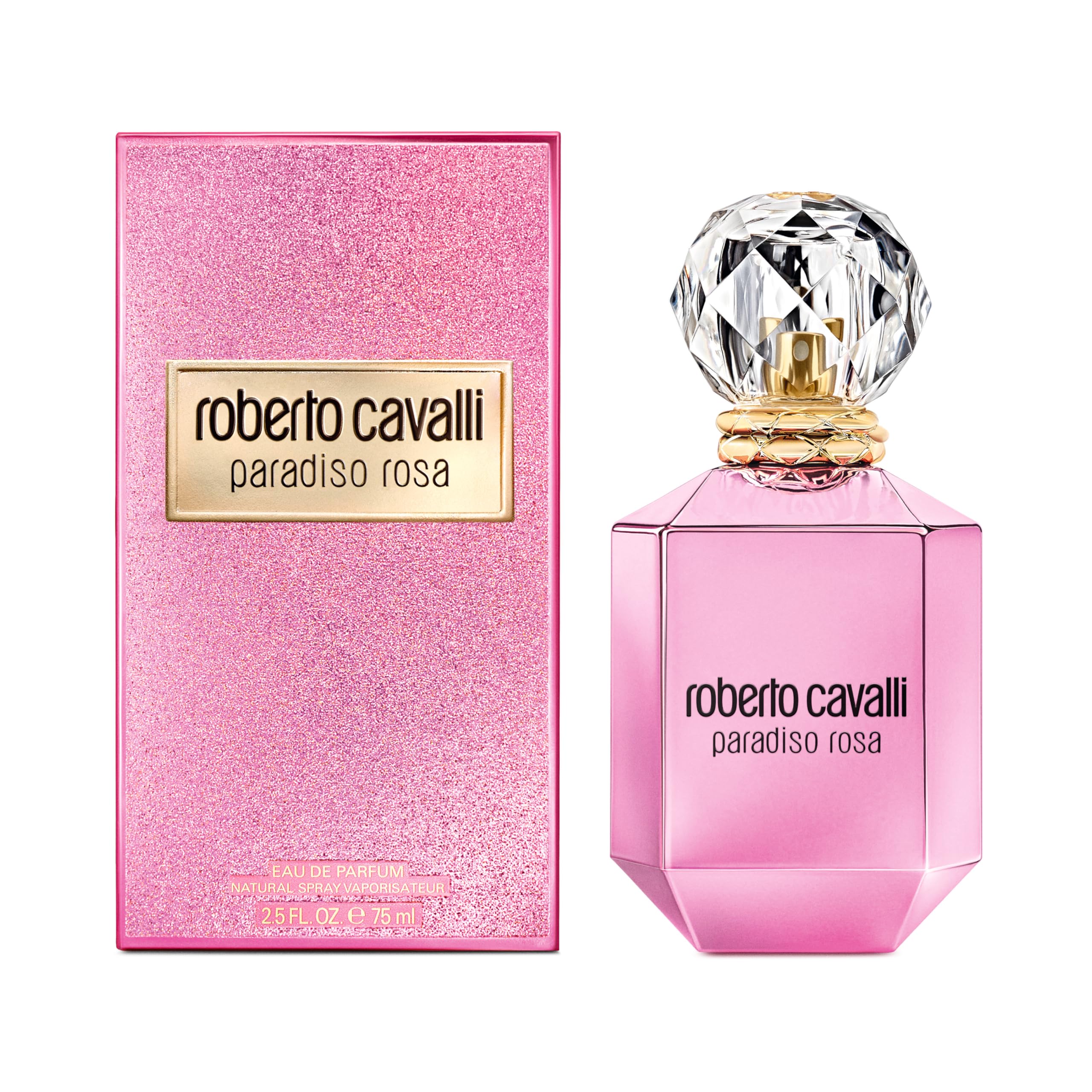 ROBERTO CAVALLI Paradiso Rosa, Eau de Parfum für Damen, Blumig-fruchtiges Duft