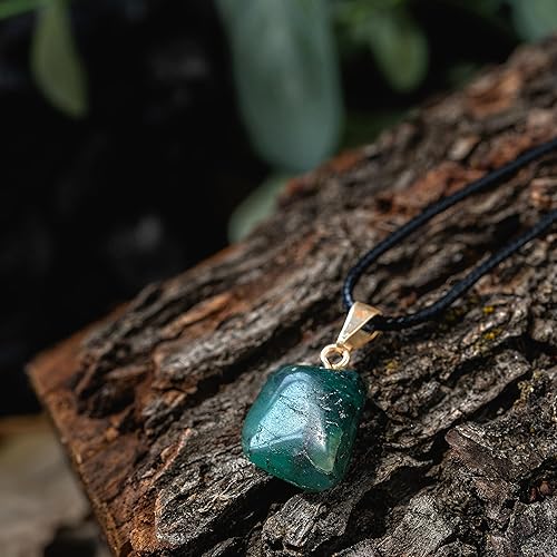 Miniatura 2 de Collar para mujer  Colgante de cristal curativo genuino hecho a mano  Hecho a mano, de origen ético