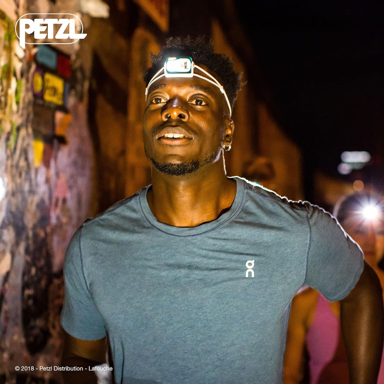 PETZL - BINDI, 200 Lumens, Ultralight, Rechargeable, and Compact Headlamp for Urban Running, Black : Sports & Outdoors