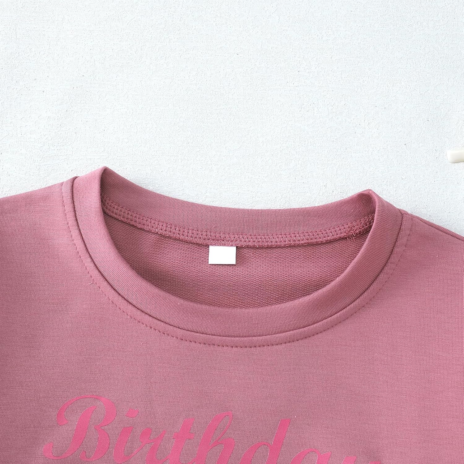 IZYJOY Bow Birthday Girl Sweatshirt 5-10 Kid Bday Long Sleeve Top Girl Gift
