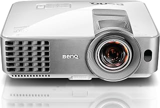 BenQ MW632ST WXGA 3200 ANSI Lumen Short Throw Projector for Home and Office Meeting Rooms, White