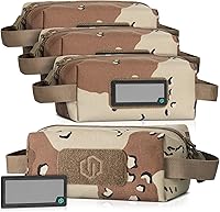 Vista 12 de Savior Equipment Paquete de 4 bolsas tácticas Loose Sacs, para munición de armas de fuego, con parches de identificación incluidos, funda blanda