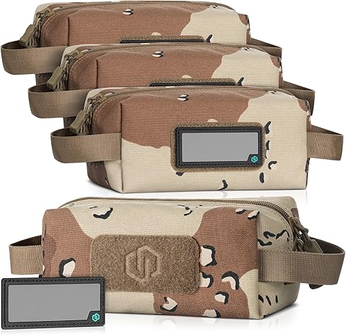 Miniatura 17 de Savior Equipment Mag Buddy - Paquete de 2 bolsas tácticas para pistolas con capacidad para hasta 5 cargadores estándar de pila individual/doble