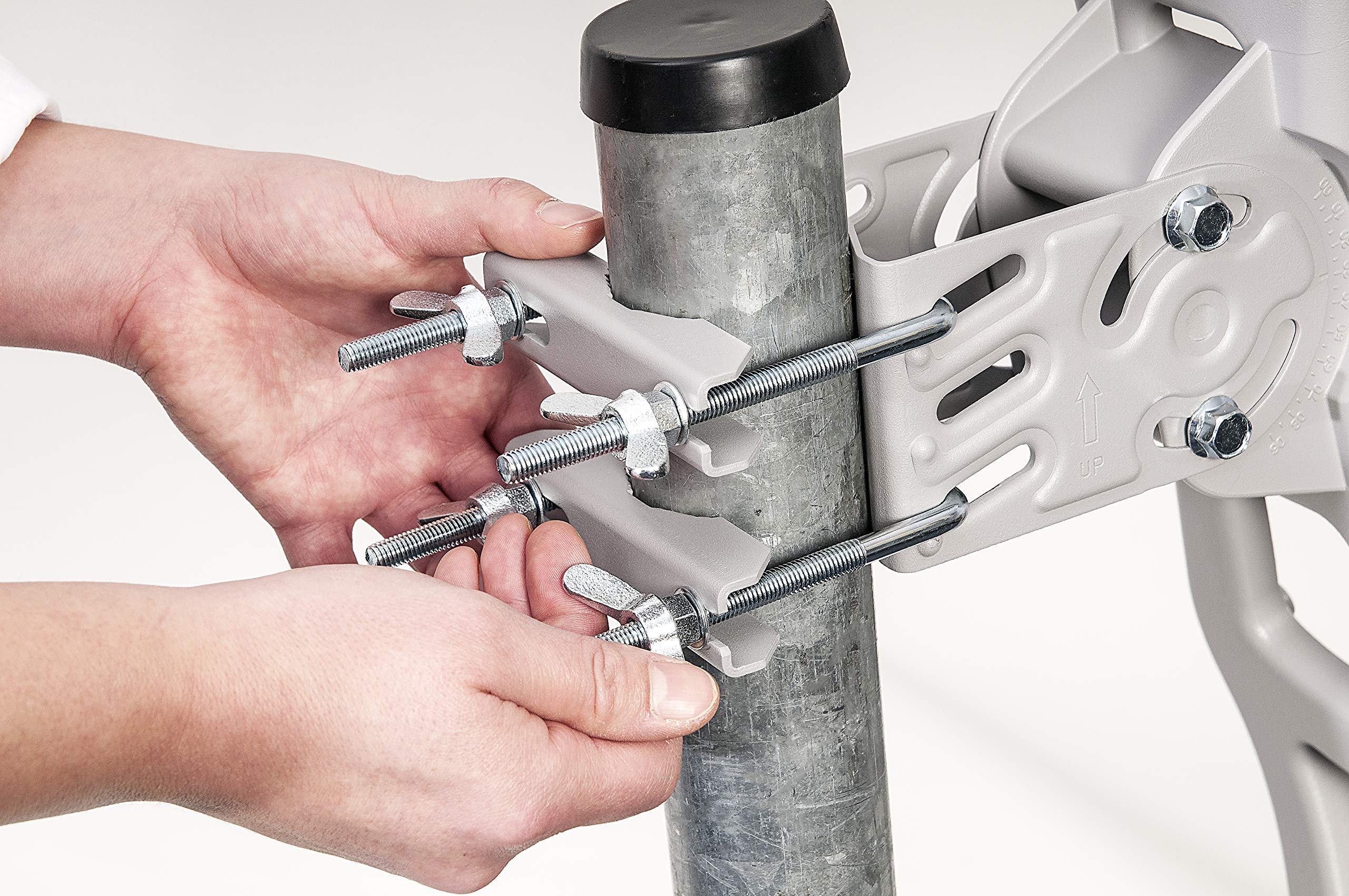 Fuba DAL 800 B Aluminium Satellitenschüssel 80cm braun Sat-Antenne