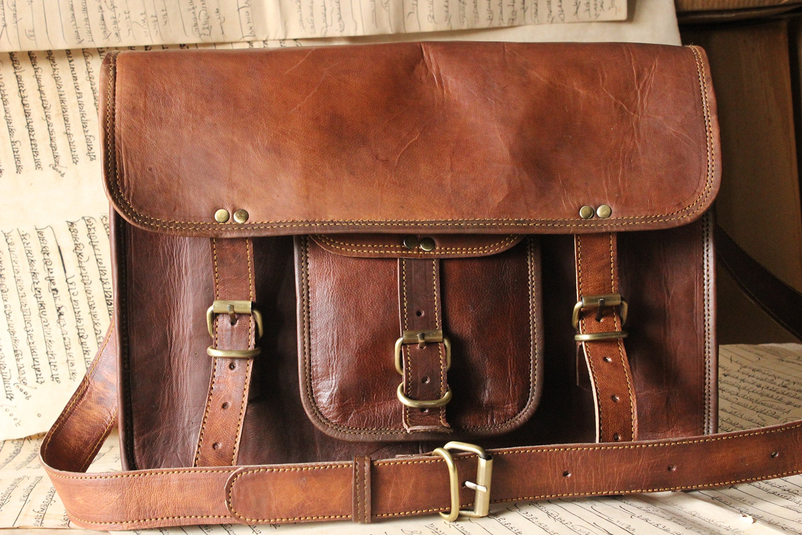 Amazon.co.jp: 手作りクラフトレザーユニセックスRealレザー