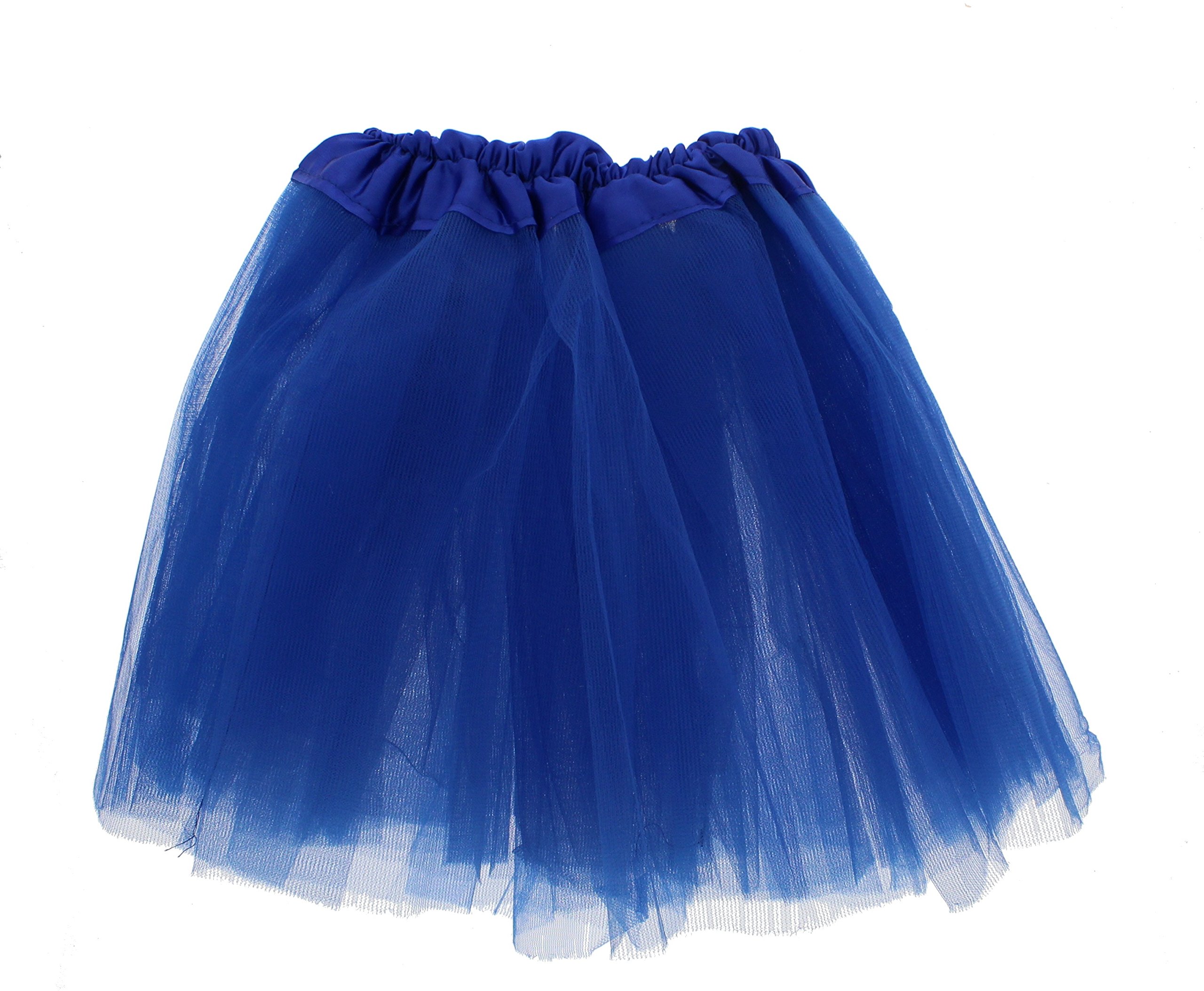 Zac's Alter Ego Lady Girls Women Tutu Skirt Skirts Fancy Dress Party Hen Party Royal Blue