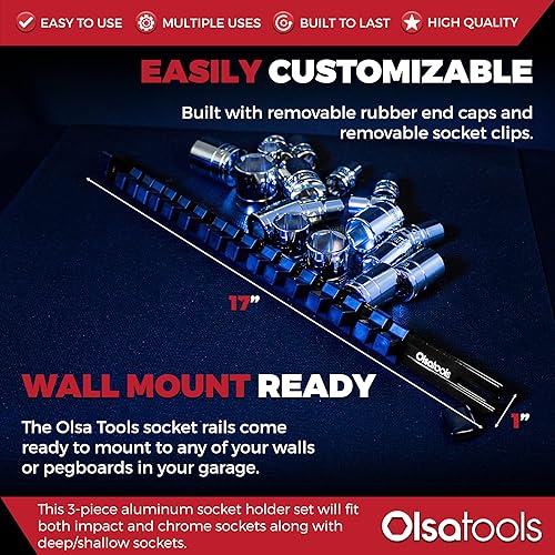 Miniatura 9 de Enchufes rieles de aluminio., Negro