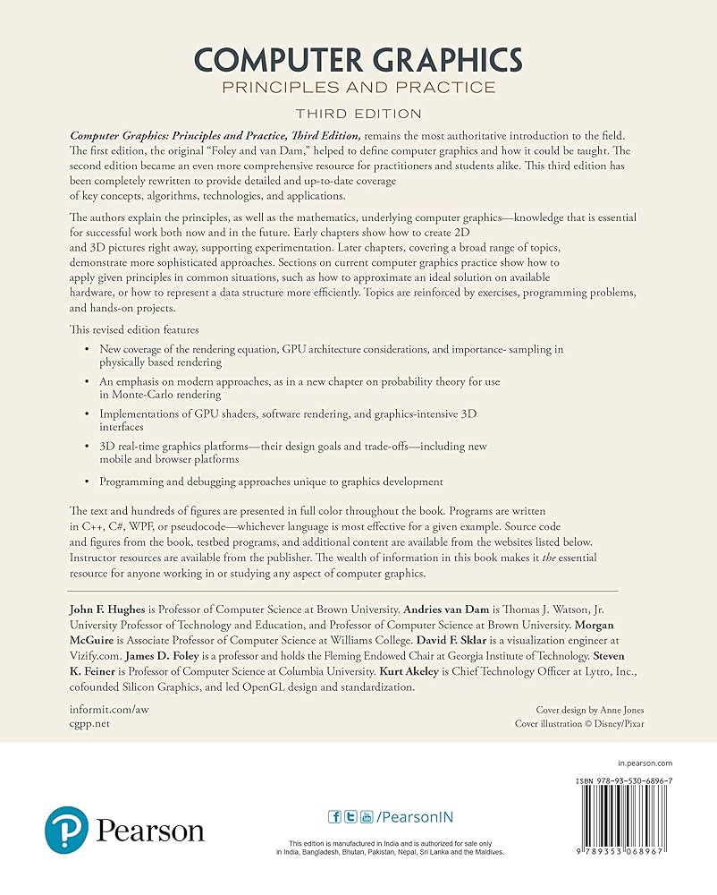 Computer Graphics: Principles And Practice, 3Rd Edition