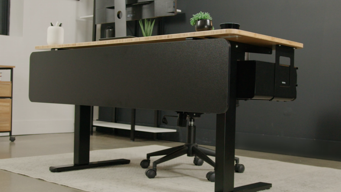 パソコンデスク Amazon.com: GLDWEY Two Person Office Desk with File Drawer,Large