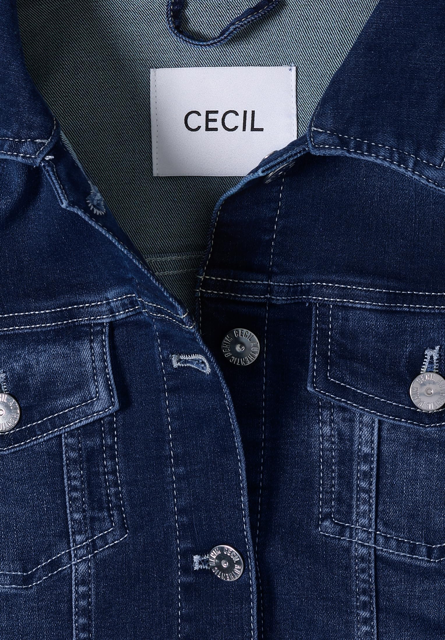 Cecil 2117537 Chaqueta vaquera Mujer (Pack de 1)