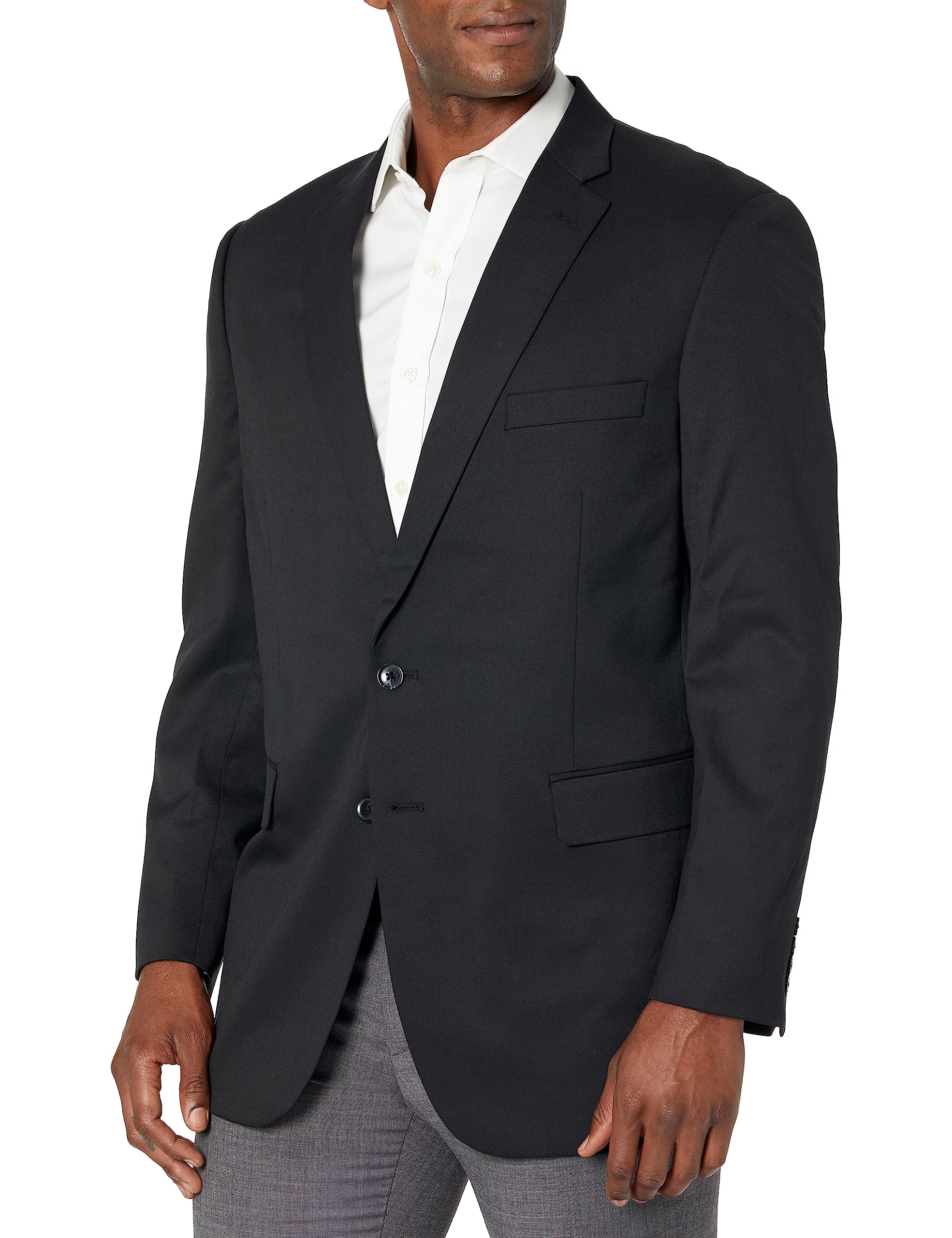 Palm Beach Men's Executive Fit Performance Wrinkle Rebound Suit Separate Coat