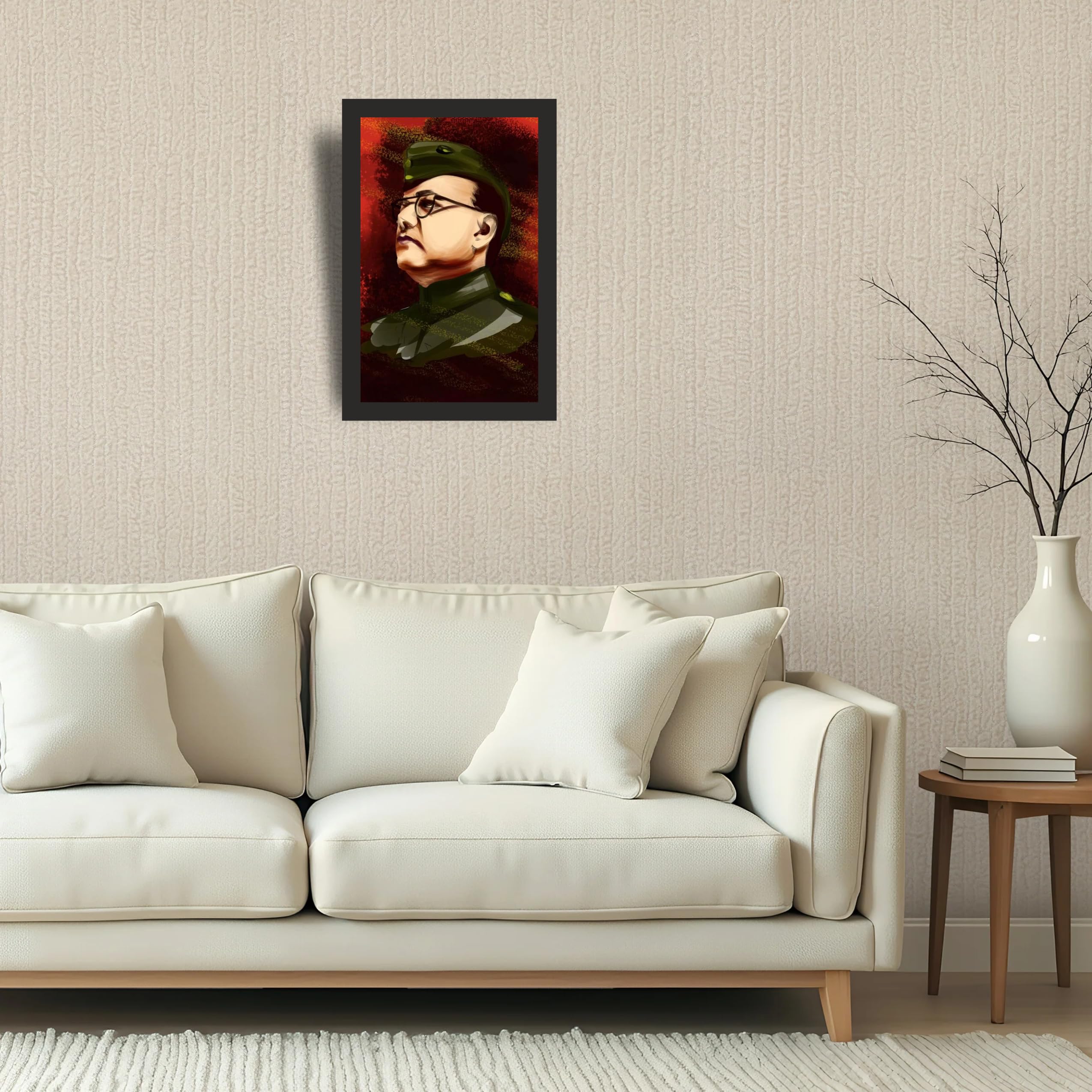 Patriotic Military Visionary Portrait Wall Art