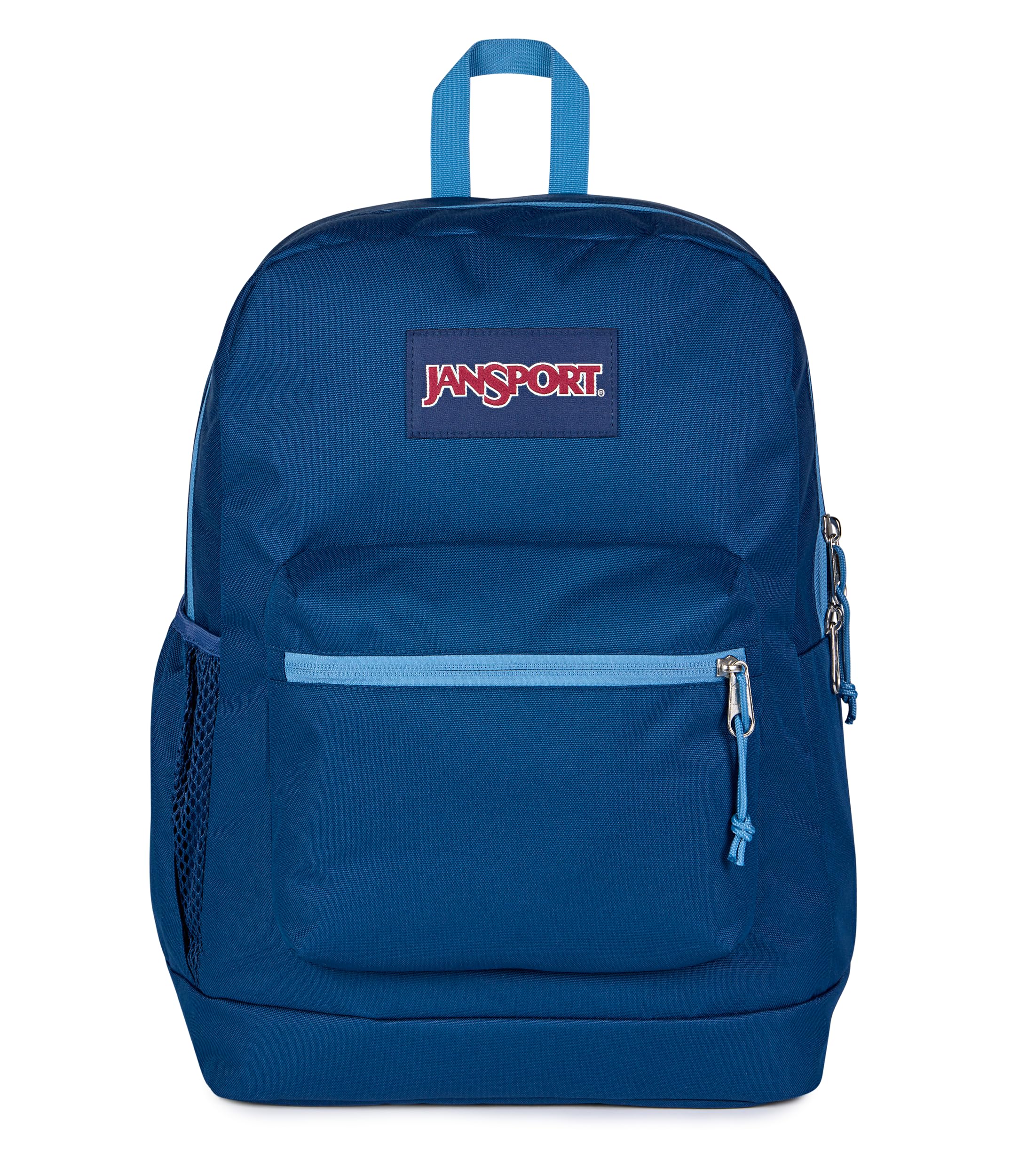 JanSport Cross Town Plus Backpack Color Blocked Navy