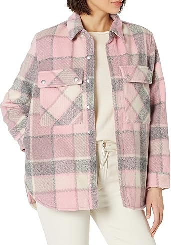 oversized flannel coat