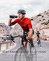 Vista 7 de EUQQ Auriculares de oreja abierta - Auriculares deportivos Bluetooth 5.4 para correr, ultra cómodos, auriculares abiertos inalámbricos con IP7